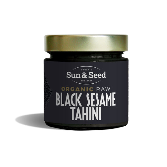 Sun & Seed Raw Black Tahini 200g