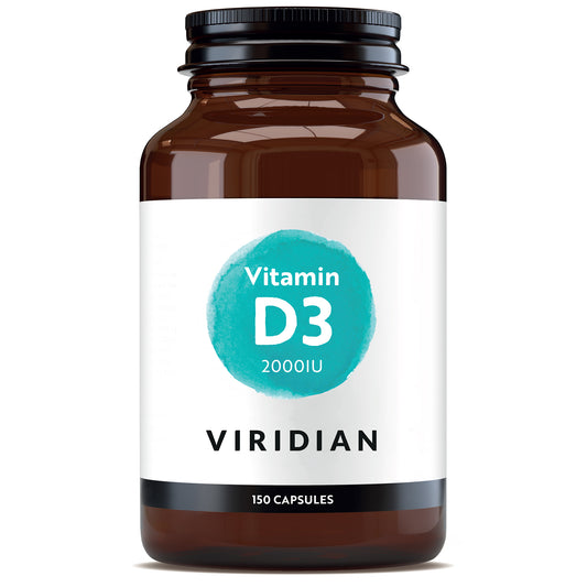 Viridian Vitamin D3 2000Iu Veg Caps 150 caps