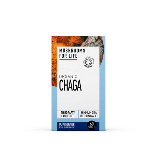 Mushrooms4Life Chaga Capsules 60 Caps