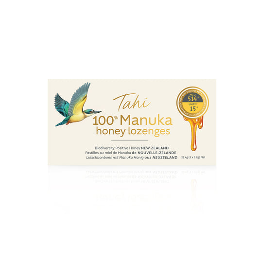 Tahi Manuka Honey Lozenges 100% UMF™ 15+ (MGO 514+) 8 lozenges