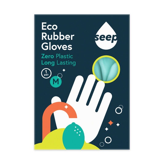 Seep Eco Rubber Gloves Medium each