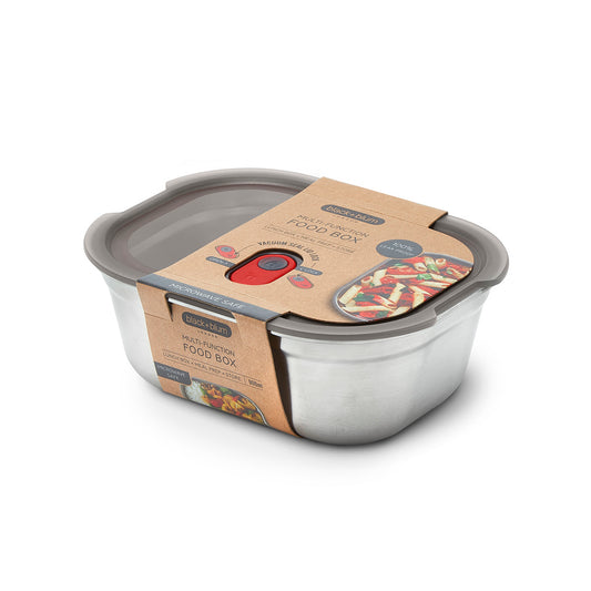 Black+Blum Microwavable Steel Food Box - Medium 900ml