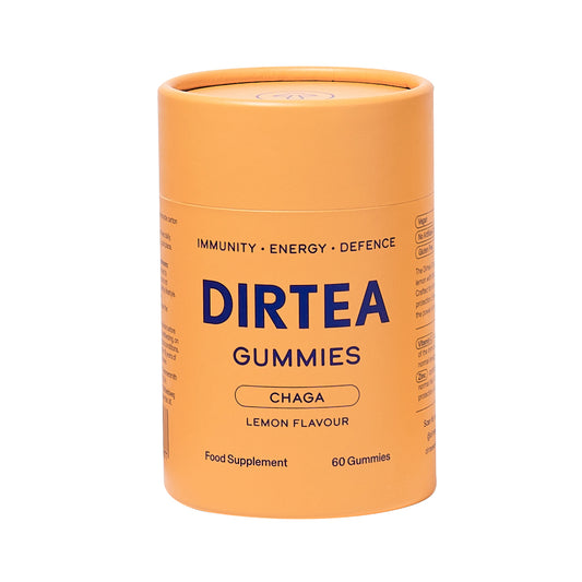 Dirtea Gummies Chaga Lemon Flavour 60 pcs