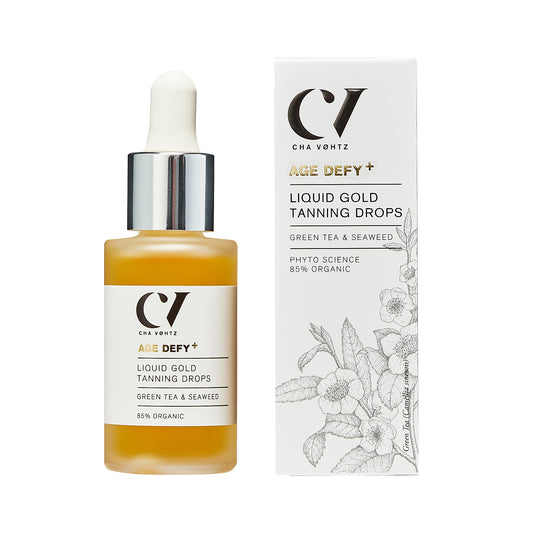Green People Age Defy+ Liquid Gold Tanning Drops 30ml