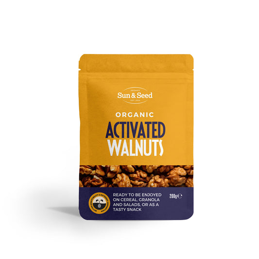 Sun & Seed Organic Activated Walnuts 200g