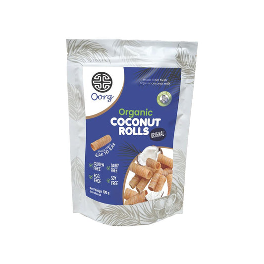 OORG Coconut Rolls - Original 100g