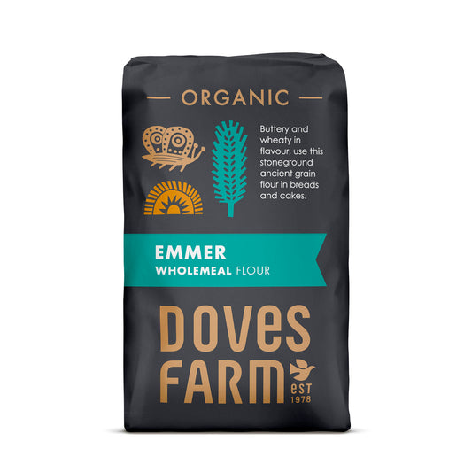 Doves Farm Organic wholemeal Emmer Flour 1kg