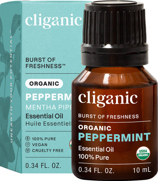Cliganic Organic Peppermint Oil 10ml