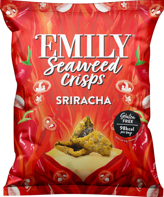 Emily Seaweed Crisps - Sriracha 18g