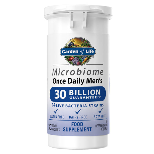 Garden of Life Microbiome Once Daily Mens 30 caps