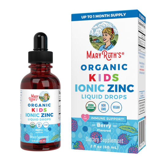 "MaryRuth's Kids Zinc Drops, Berry" 59ml