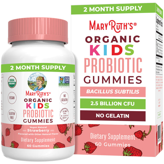 MaryRuth's Kids Probiotic 60 Gummies (Strawberry) 60 gummies