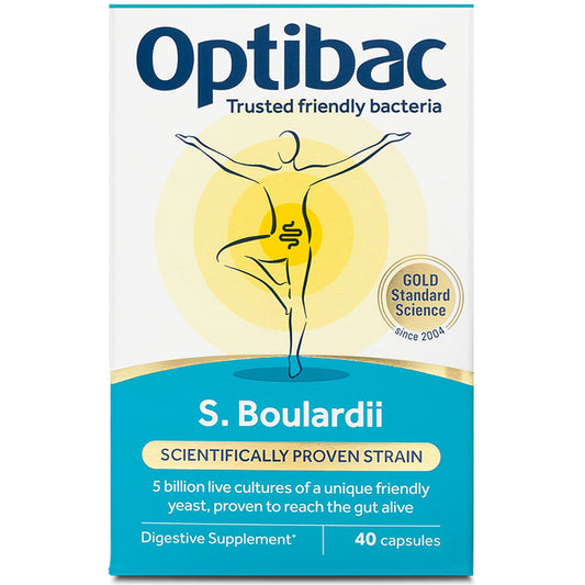 Optibac Saccharomyces Boulardii 40 Caps 40 Caps
