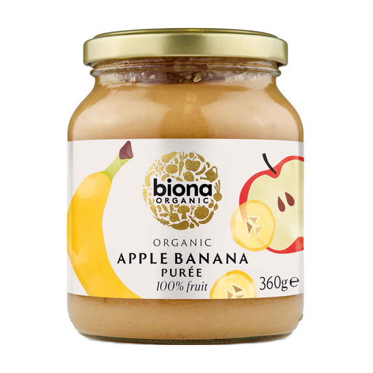 Biona Apple & Banana Puree 360g