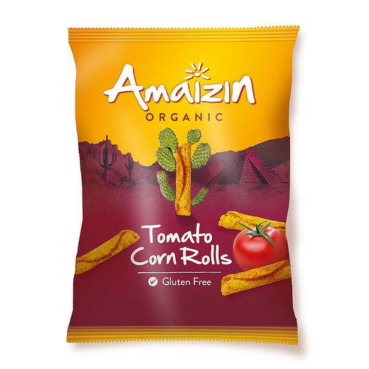 Amaizin Tomato Corn Rolls 100g
